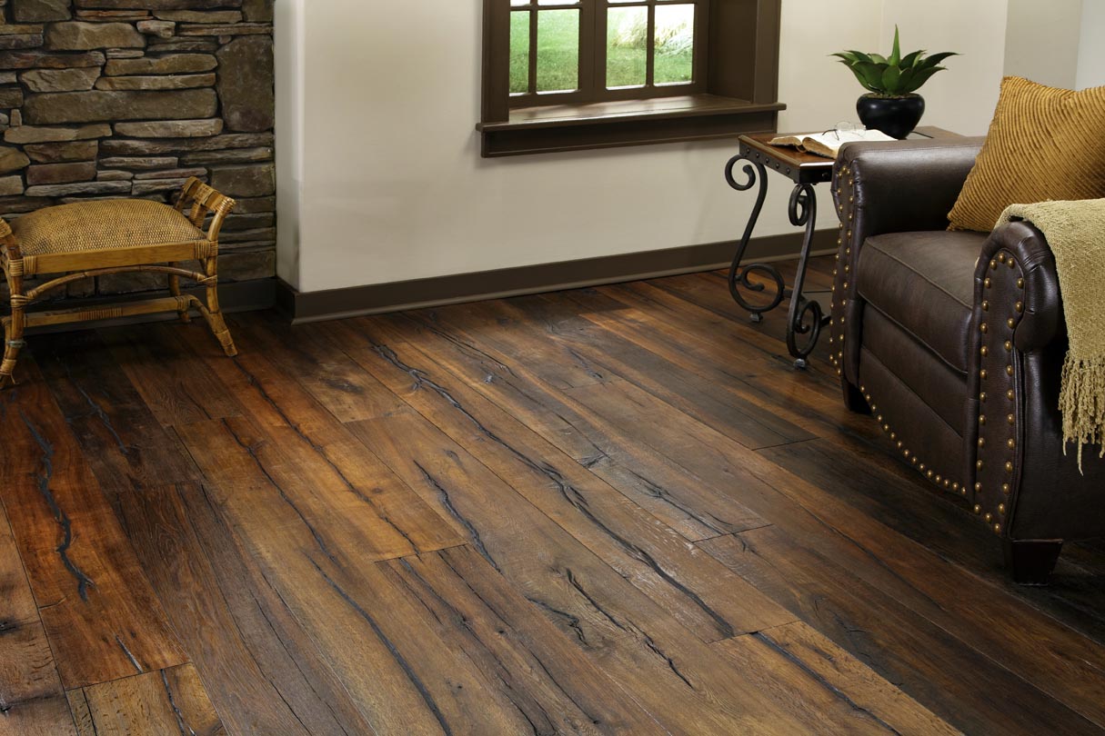 US Floors Solid Distressed Hardwood